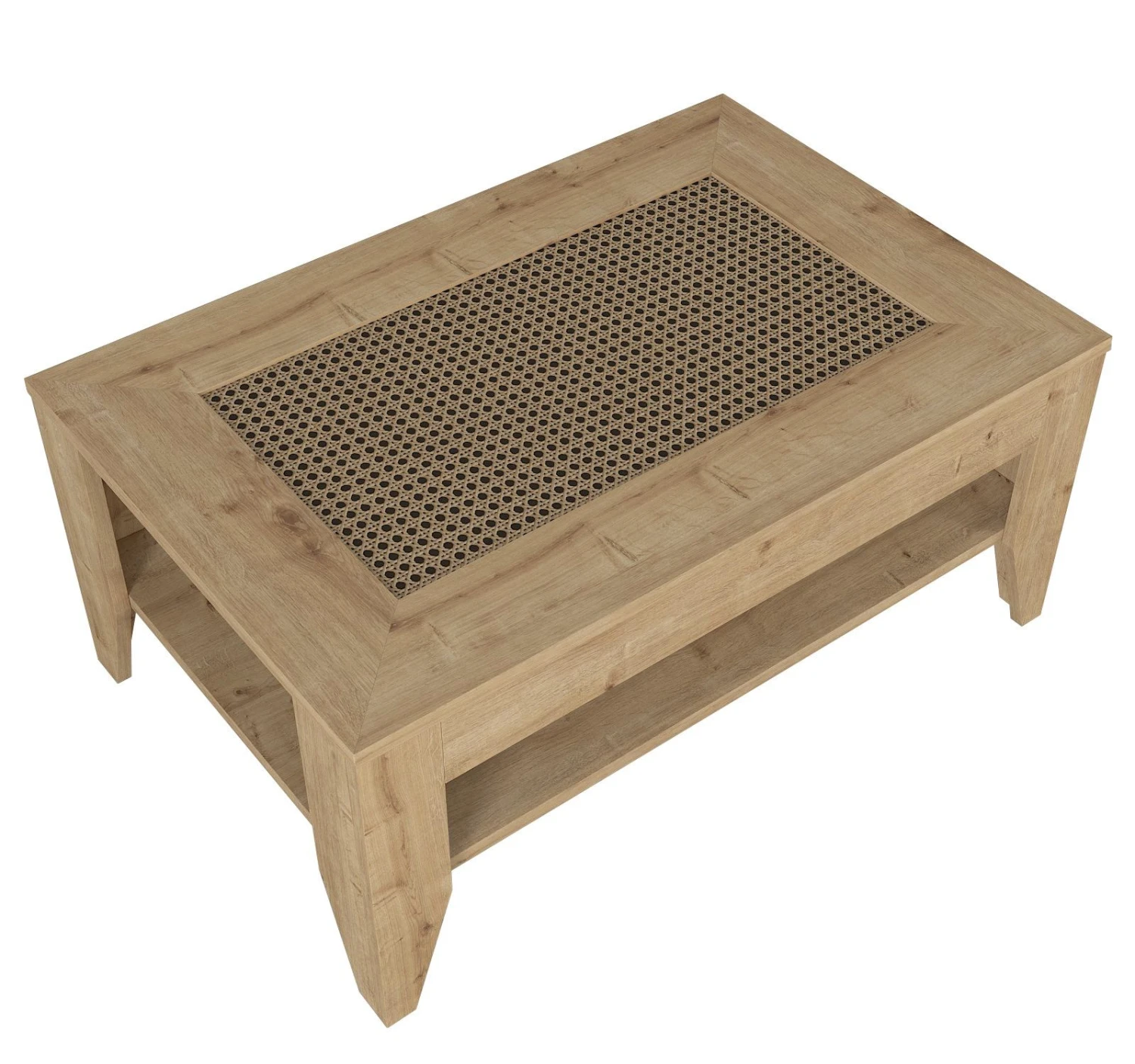 Tera Home Salontafel | 100% Gemelamineerd | Eiken Afwerking 3 Tera Home Salontafel | 100% Gemelamineerd | Eiken Afwerking - Afbeelding 3