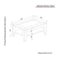 Tera Home Salontafel | 100% Gemelamineerd | Eiken Afwerking 11 Tera Home Salontafel | 100% Gemelamineerd | Eiken Afwerking -Emob 804TRH2849 20 207 222f