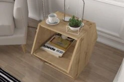 Tera Home Bijzettafel | 18mm Dik | Eiken Zwart -Emob 804TRH2852 20 202 0ec0