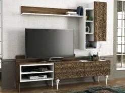 Tera Home TV-meubel | 18mm Dikte | Noten Kleur -Emob 804TRH3014 20 202 cffb