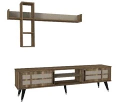 Tera Home TV-meubel | 100% Melamine | 18mm | Notelaar | 180cm X 49 -Emob 804TRH3062 20 205 fd31