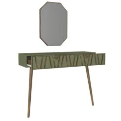 Tera Home Dressoir 120cm | 100% Melamine | Beuken Poten | Noten Donkergroen -Emob 804TRH3503 20 207 cac7