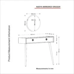 Tera Home Dressoir - 120cm Breedte - Wit Notenhout 11 Tera Home Dressoir - 120cm Breedte - Wit Notenhout -Emob 804TRH3511 20 209 18e2