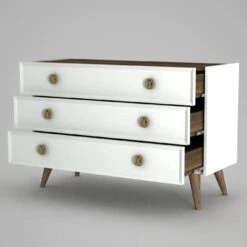 Tera Home Commode | 120 X 45 X 82,3 Cm | White Walnut-design -Emob 804TRH3518 20 206 8576