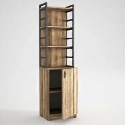 Tera Home Boekenplank | Melamine Laag | 18mm Dikte | Notelaar | 45cm B 166cm H 11 Tera Home Boekenplank | Melamine Laag | 18mm Dikte | Notelaar | 45cm B 166cm H -Emob 804TRH3603 20 204 503d