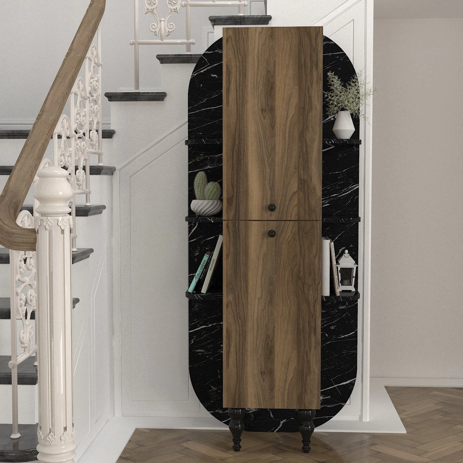 Tera Home Boekenplank | 18 Mm Dikte | Notenhout 1 Tera Home Boekenplank | 18 Mm Dikte | Notenhout