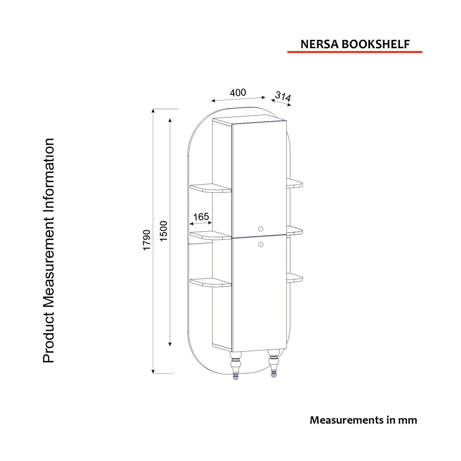 Tera Home Boekenplank | 18 Mm Dikte | Notenhout 2 Tera Home Boekenplank | 18 Mm Dikte | Notenhout - Afbeelding 2