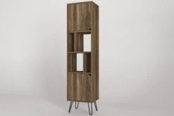 Tera Home Boekenplank | 18mm Dik | Notenhout Afwerking -Emob 804TRH3628 20 206 1b09