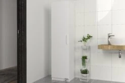 Tera Home Badkamermeubel | Multifunctioneel 1-deurs | Wit -Emob 804TRH4901 2 1f27