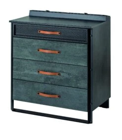 Commode | 5 Laden | 100% Melaminegecoat Met Spaanplaat Van 18 Mm Dik | Baby- En Kindervriendelijk -Emob 813CLK3408 3 9ebb