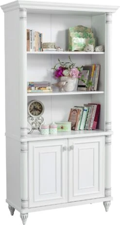 Boekenplank | 100% Melamine Gecoat | 18mm Dik | 96x186x42cm | Romantisch Veelkleurig -Emob 813CLK3614 20 204 9630