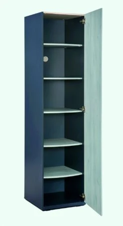 Kledingkast Met Legplanken En Laden | 100% Melamine Gecoat | Multicolor Trio Serie -Emob 813CLK3938 20 205 1965