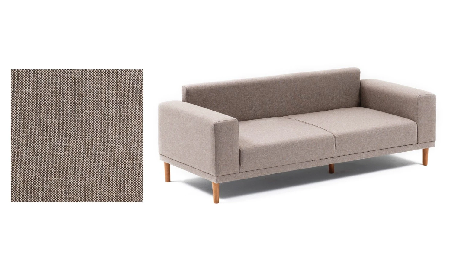 Comfortabele En Stijlvolle 3-zitsbank Met Beukenhouten Frame 2 Comfortabele En Stijlvolle 3-zitsbank Met Beukenhouten Frame - Afbeelding 2