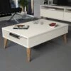 Woody Fashion Salontafel | Crème | 100% Melamine | 18mm Dik