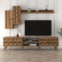 Woody Fashion 180 Cm TV-meubel | 100% Gemelamineerd Board