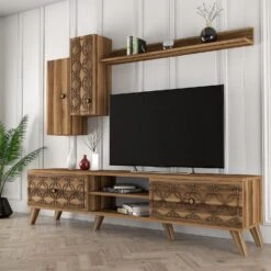 Woody Fashion 180 Cm TV-meubel | 100% Gemelamineerd Board -Emob 845HCT3012 20 202 29d1