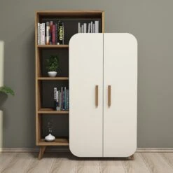 Woody Boekenplank | 100% Melamine Plaat | Walnoot Creme 9 Woody Boekenplank | 100% Melamine Plaat | Walnoot Creme -Emob 845HCT3903 20 203 19b1