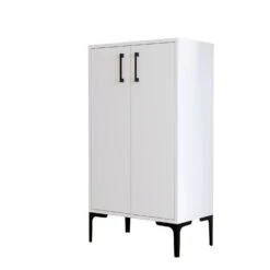 Witte Schoenenkast | Woody Mode | 100% Melamine | 18mm Dikte -Emob 845HCT4113 20 205 c219