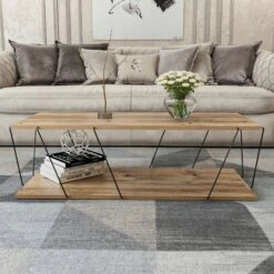 Salontafel Larissa-pijnboom -Emob 854KLN2808 20 202 615a