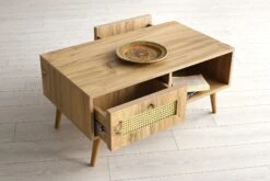 Salontafel | 18mm Melamine Gecoat | Eik Kleur -Emob 854KLN2809 20 202 4961