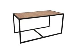 Salontafel Set | Metalen Poten | 100% Melamine Gecoat | Walnoot Zwart -Emob 854KLN2902 20 2013 a2ac