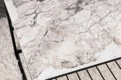 Salontafel | 100% Melamine Gecoat | WitZwart | 95x43x55 Cm -Emob 854KLN4306 20 204 78e3