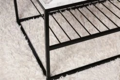 Salontafel | 100% Melamine Gecoat | WitZwart | 95x43x55 Cm -Emob 854KLN4306 20 205 0aa5