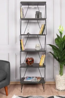 Boekenplank | 100% Melamine Gecoat | Antraciet | 18mm