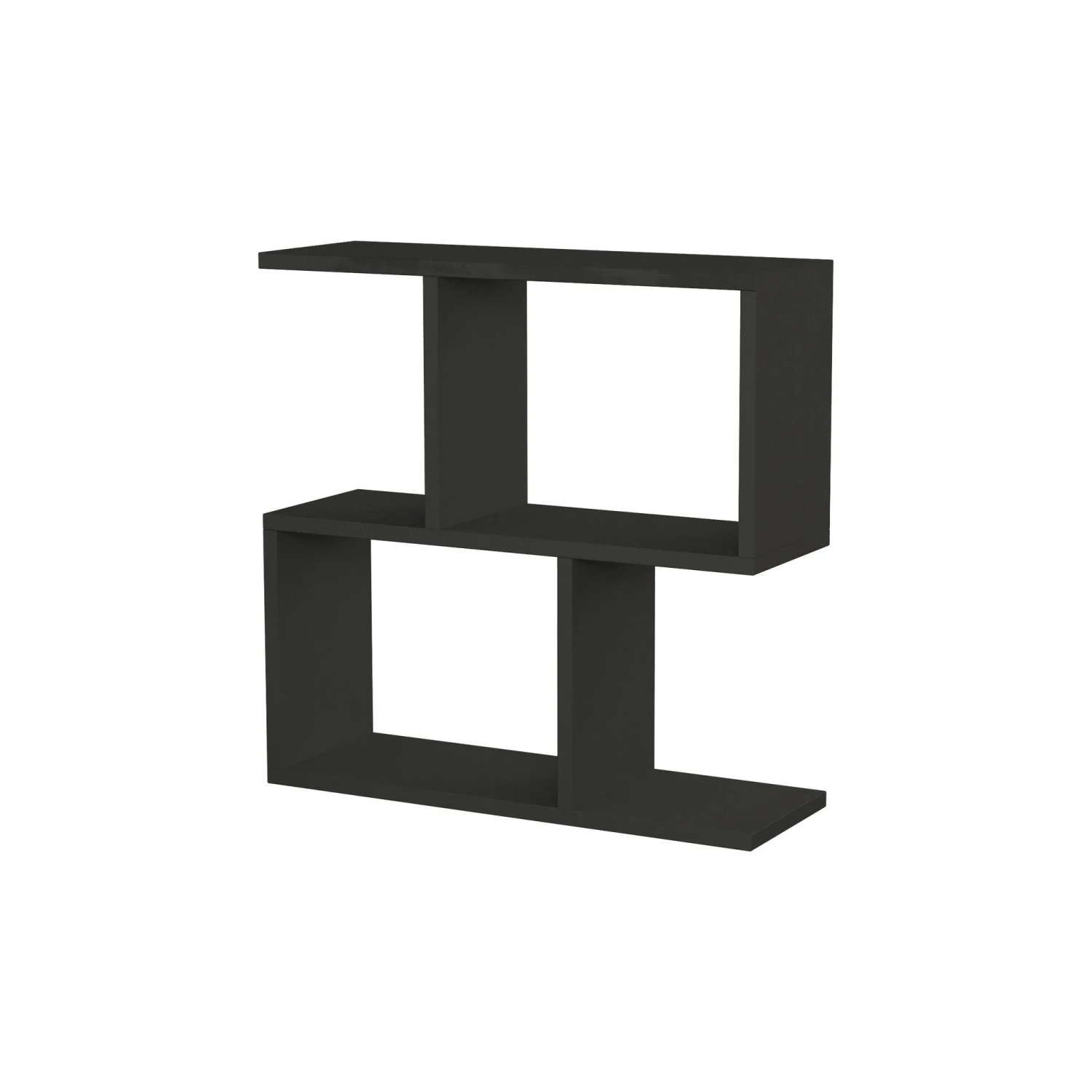 Woody Fashion 18mm Melamine Bijzettafel | Antraciet 2 Woody Fashion 18mm Melamine Bijzettafel | Antraciet - Afbeelding 2