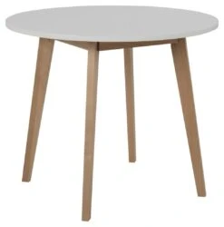 Eettafel Ramon ø90cm - Wit -Emob 85EA2EA5 83BE 410B 9C96 9F5F572E1321 7374