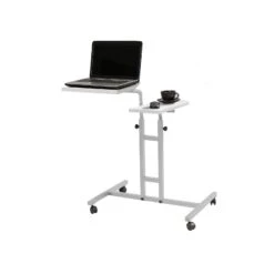 Laptoptafel Sapphire | 45,5 X 67 X 87 Cm | Metalen Frame | Kleur: Wit -Emob 863SPH2817 20 208 4679