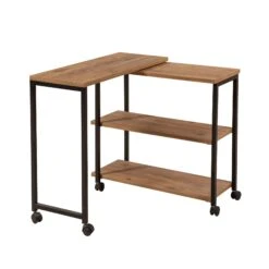 Zijtafel Atlantische Pine Zwart -Emob 863SPH2828 20 2012 d889