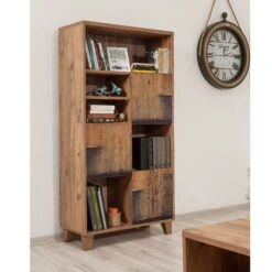 Boekenplank Sapphire | 100% Melamine | Houten Poten | Atlantic Pine