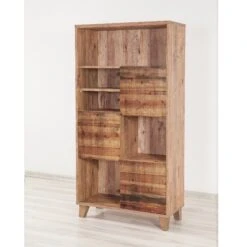 Boekenplank Sapphire | 100% Melamine | Houten Poten | 80x155x36 Cm -Emob 863SPH3613 20 202 7ee6