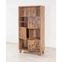 Boekenplank Sapphire | 80 X 155 X 36 Cm | Atlantic Pine-design -Emob 863SPH3615 20 202 ac81