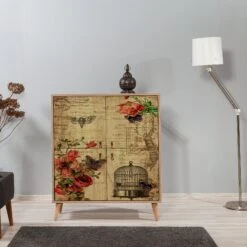 Vella Multifunctionele Kast | 100% Melamine | 18 Mm Dik | Haagbeuken Poten -Emob 863SPH3935 20 202 1ca1