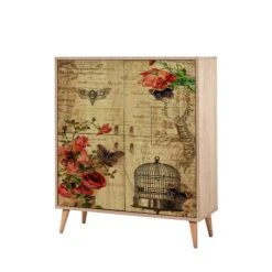 Vella Multifunctionele Kast | 100% Melamine | 18 Mm Dik | Haagbeuken Poten -Emob 863SPH3935 20 205 99e0