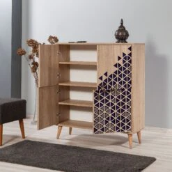 Multifunctionele Kast Vella | 100% Gemelamineerd | Sonoma Eik -Emob 863SPH3946 20 203 c878