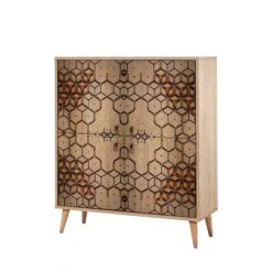 Vella Multifunctionele Kast | Eik, 18mm | 95x111x36cm -Emob 863SPH3951 20 205 0b63