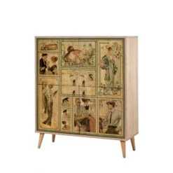 Multifunctionele Kast Vella | 100% Melamine | 18mm Dikte | Sonoma Eik -Emob 863SPH3953 20 205 3e13