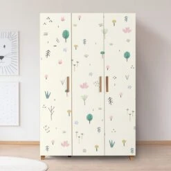 Garderobekast Vella | Melaminecoating | Atlantic Pine Wit-design