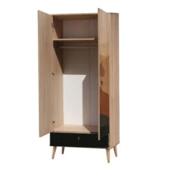 Vella Garderobekast | 100% Melamine Gecoat | Houten Poten -Emob 863SPH4259 20 203 f4c5