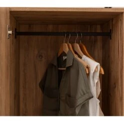 Saffier Melamine Gecoate Kledingkast | 18mm Dikte | Atlantic Pine -Emob 863SPH5420 20 208 9c19