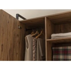 Garderobekast Saffier | Melamine Coating | 18 Mm Dik | PVC Randen | Metalen Poten 24 Garderobekast Saffier | Melamine Coating | 18 Mm Dik | PVC Randen | Metalen Poten -Emob 863SPH5479 20 206 55b0