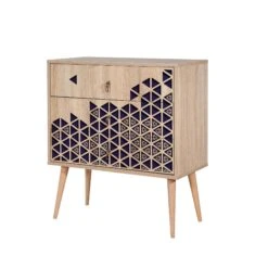 Dressoir Vella | Melamine Coating | Haagbeuk Poten | Sonoma Eik -Emob 869VEL3431 20 203 718c