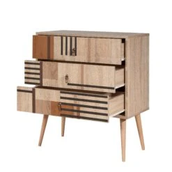 Vella Commode | Melaminegecoat | UV-Bedrukking | Bevestigbaar Aan De Muur | Veelkleurig -Emob 869VEL3469 20 203 cb77