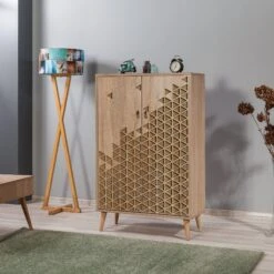 Multifunctionele Kast Vella | Sonoma Eik | 100% Melamine Gecoat