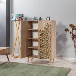 Multifunctionele Kast Vella | Sonoma Eik | 100% Melamine Gecoat 16 Multifunctionele Kast Vella | Sonoma Eik | 100% Melamine Gecoat -Emob 869VEL3972 20 203 27ab