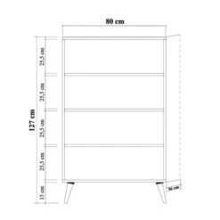 Multifunctionele Kast Vella | 100% Melamine | Eik -Emob 869VEL3981 20 209 c7bf