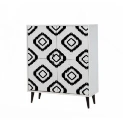 Vella Multifunctionele Kast - 18mm Melamine - Poten Van Haagbeuk - Metalen En Touw Handgrepen - 95x111x36cm - Wit Zwart 10 Vella Multifunctionele Kast - 18mm Melamine - Poten Van Haagbeuk - Metalen En Touw Handgrepen - 95x111x36cm - Wit Zwart -Emob 869VEL3987 20 203 c1eb